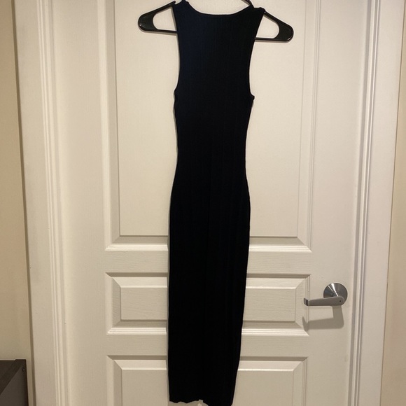 NWT Petal & Pup Black Midi Bodycon dress - Picture 8 of 8